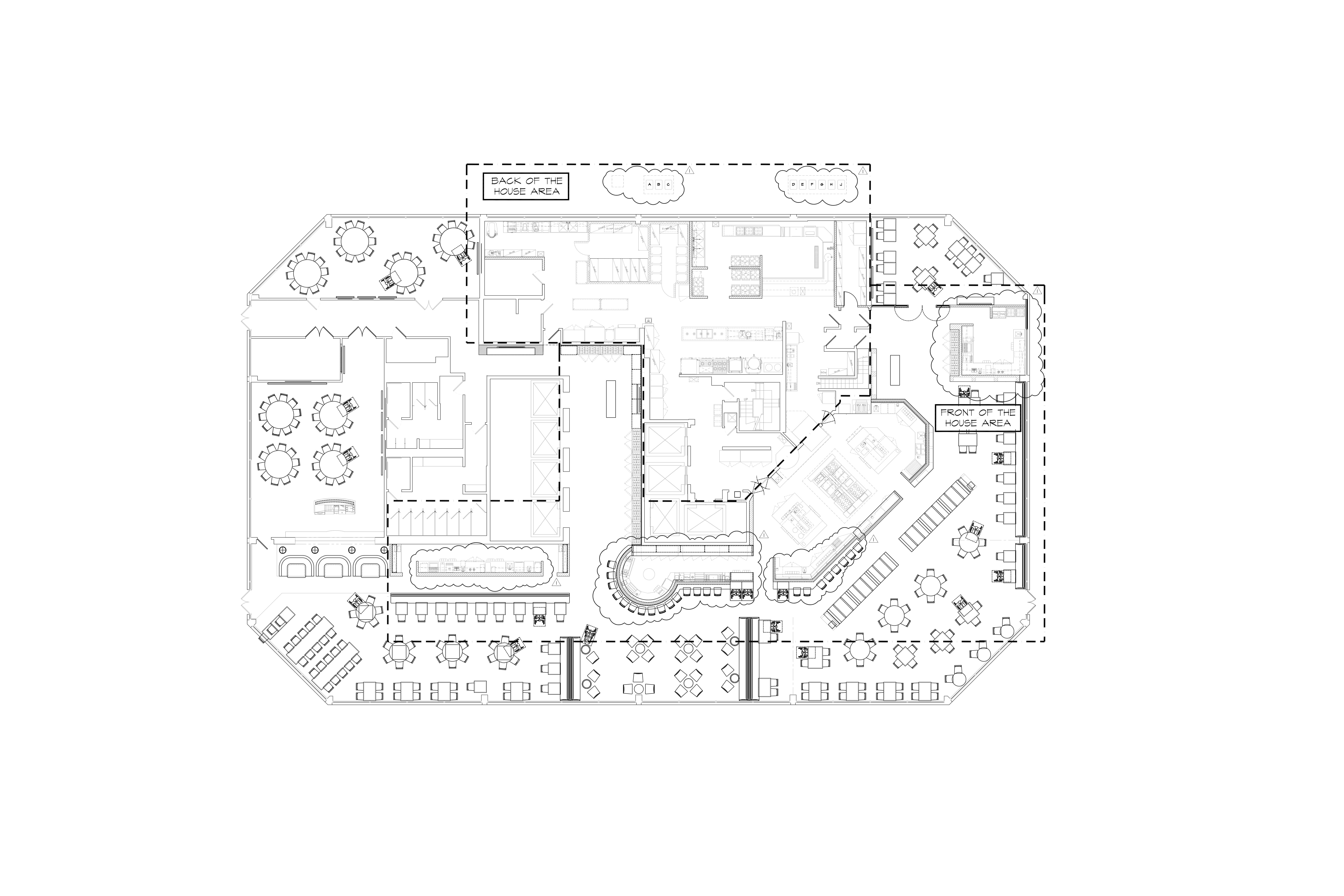 Restaurant Key Plan